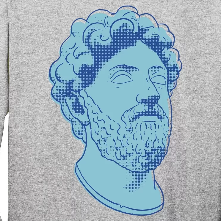 Marcus Aurelius Art Tall Long Sleeve T-Shirt