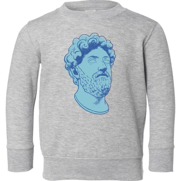 Marcus Aurelius Art Toddler Sweatshirt