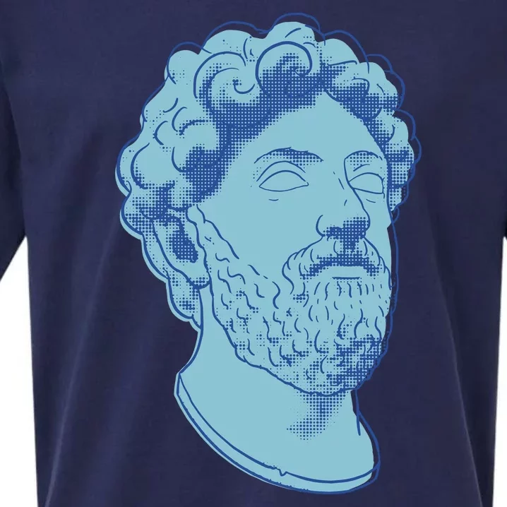 Marcus Aurelius Art Sueded Cloud Jersey T-Shirt