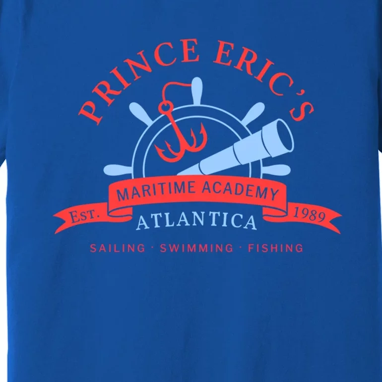 Maritime Academy Atlantica Est 1989 Sailing Swimming Fishing Meaningful Gift Premium T-Shirt