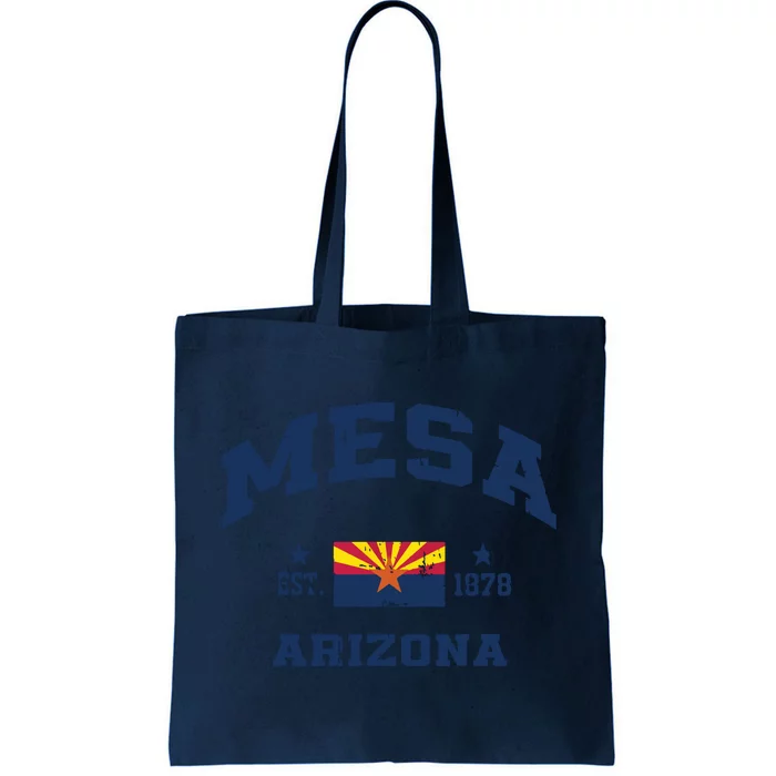 Mesa Arizona Az Vintage State Athletic Tote Bag