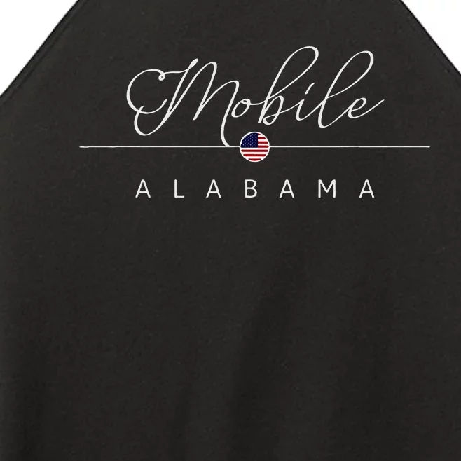 Mobile Alabama Al On Mobile Women’s Perfect Tri Rocker Tank