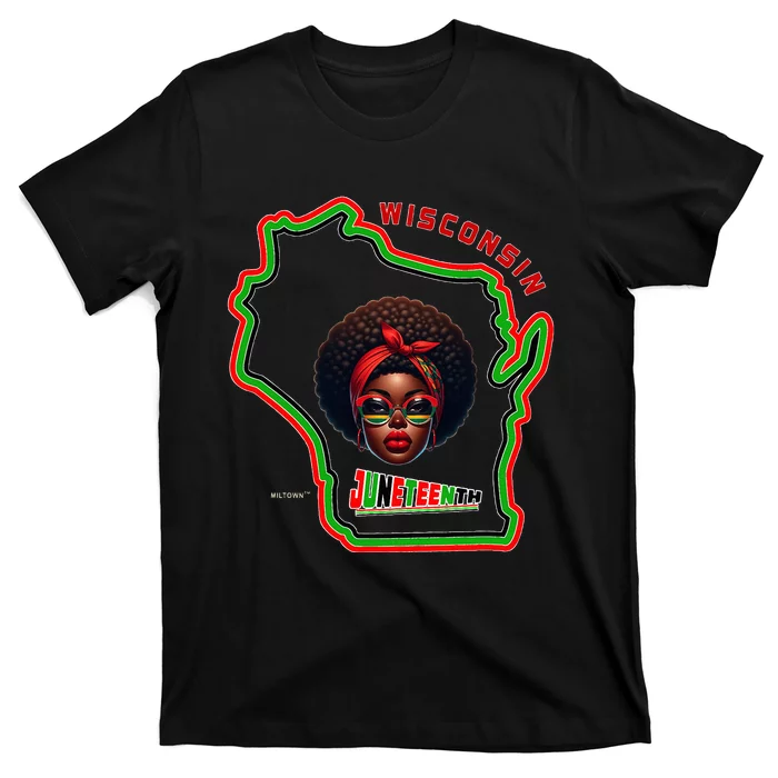 Miltown African American Black History T-Shirt