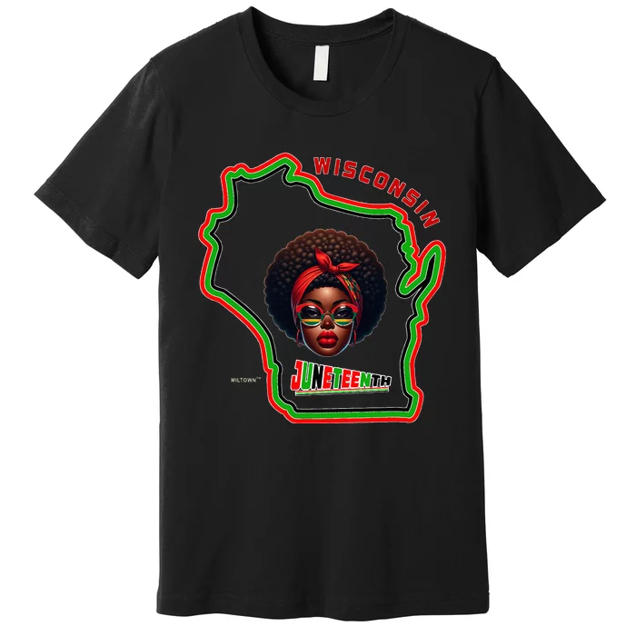 Miltown African American Black History Premium T-Shirt