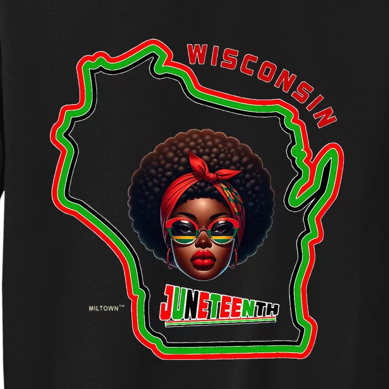 Miltown African American Black History Tall Sweatshirt