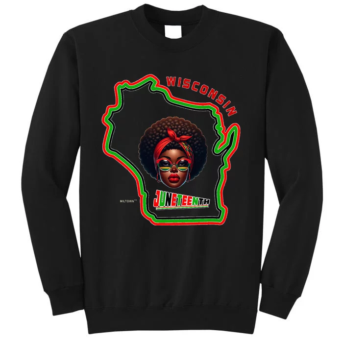 Miltown African American Black History Tall Sweatshirt