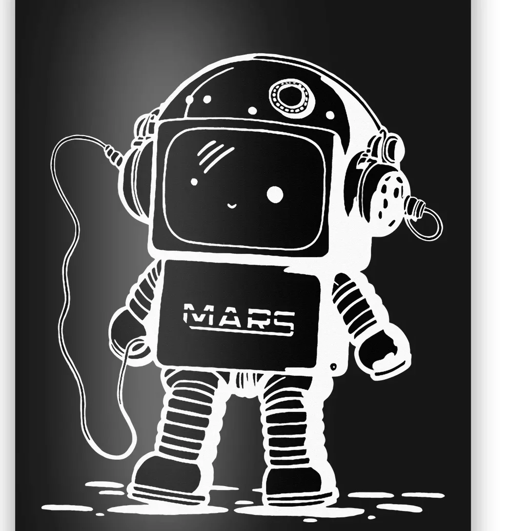 Mars Astro Bot Poster