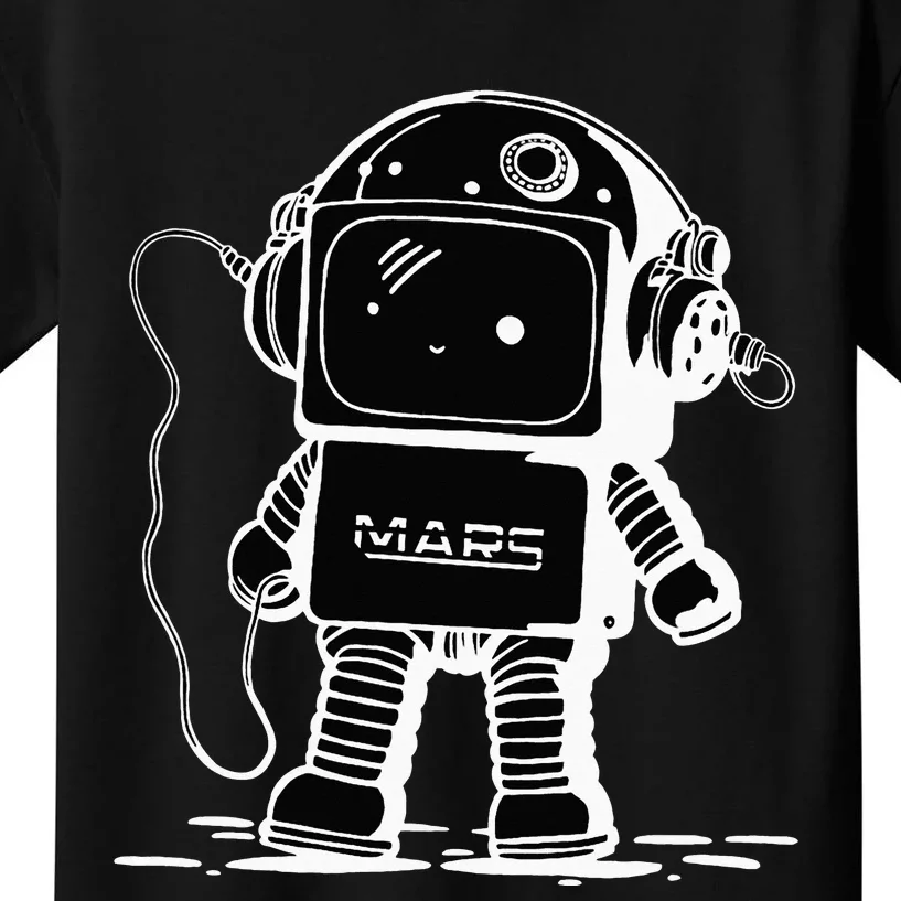 Mars Astro Bot Kids T-Shirt