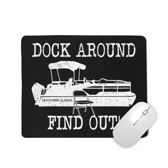 Montgomery Alabama Boat Dock Brawl Funny Dock Fight Meme Mousepad