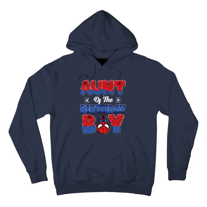 Matching Aunt Birthday Boy Tall Hoodie