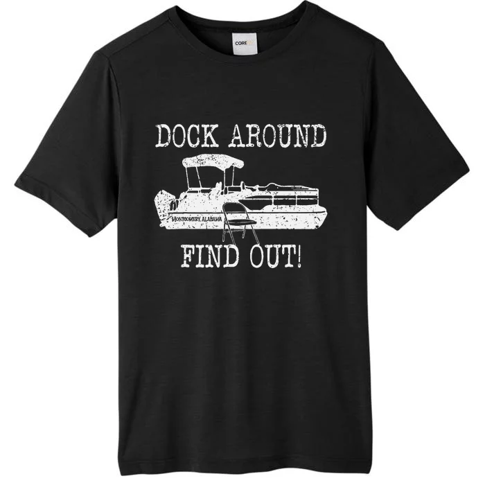 Montgomery Alabama Boat Dock Brawl Funny Dock Fight Meme ChromaSoft Performance T-Shirt