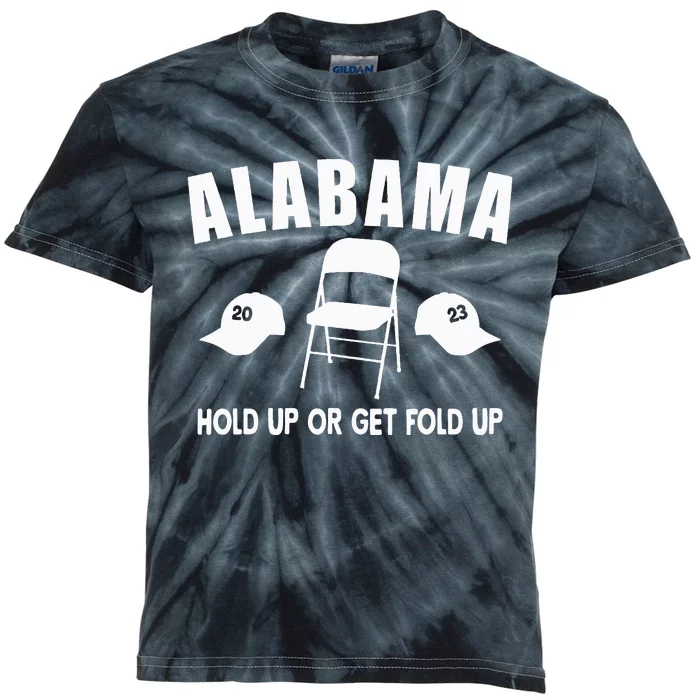 Montgomery Alabama Brawl Swim Team Kids Tie-Dye T-Shirt