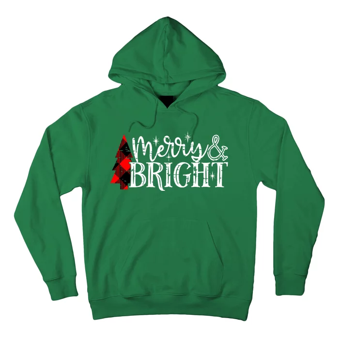 Merry And Bright Cute Christmas Gift Hoodie