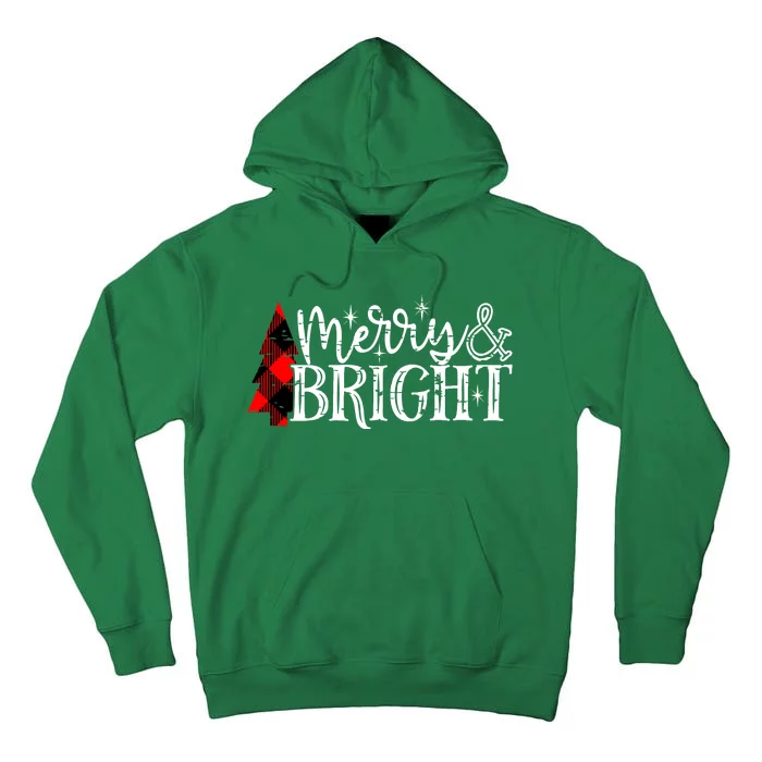 Merry And Bright Cute Christmas Gift Tall Hoodie