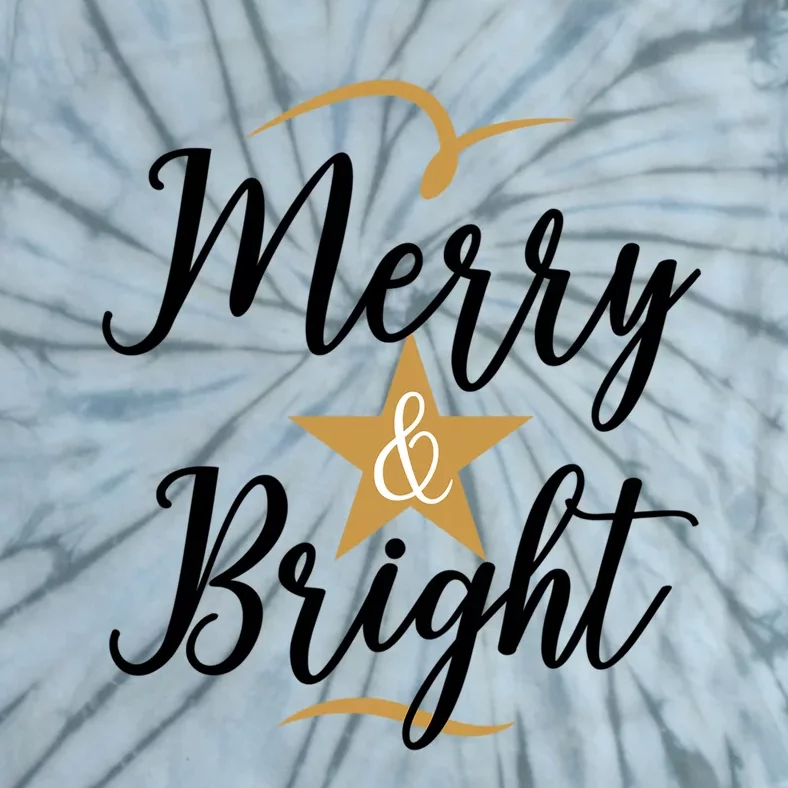 Merry And Bright Great Gift Tie-Dye T-Shirt