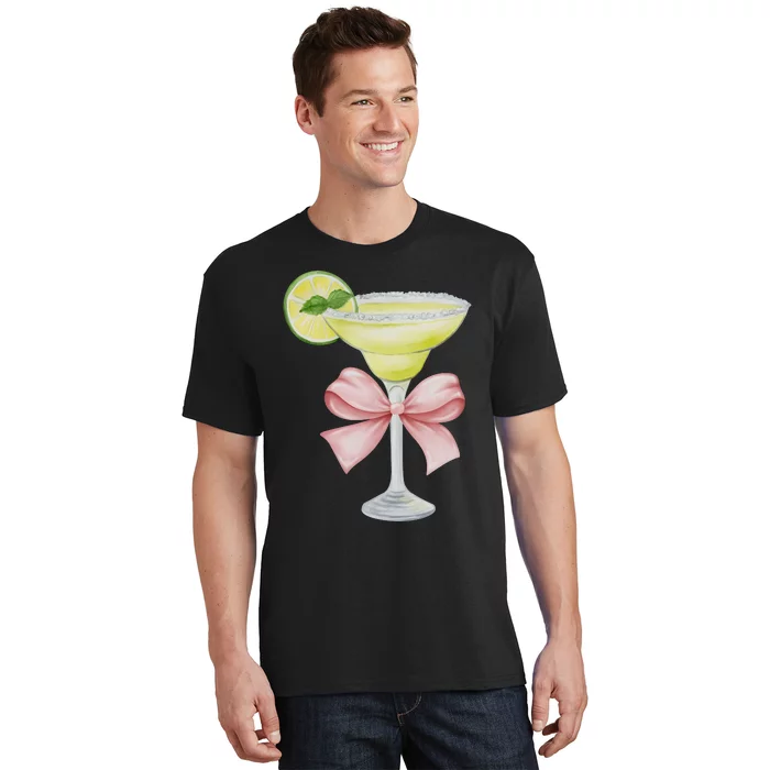 Margarita And Bow Coquette Cinco De Mayo T-Shirt