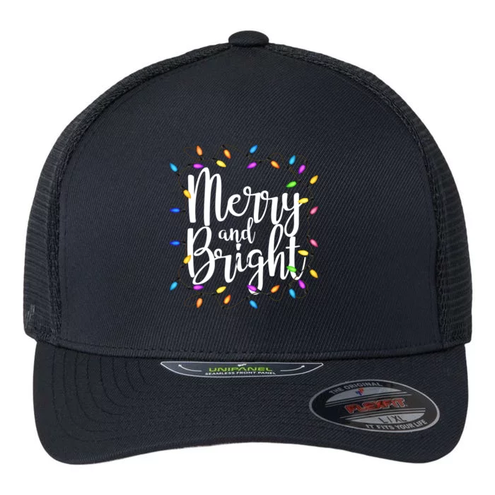 Merry And Bright Flexfit Unipanel Trucker Cap