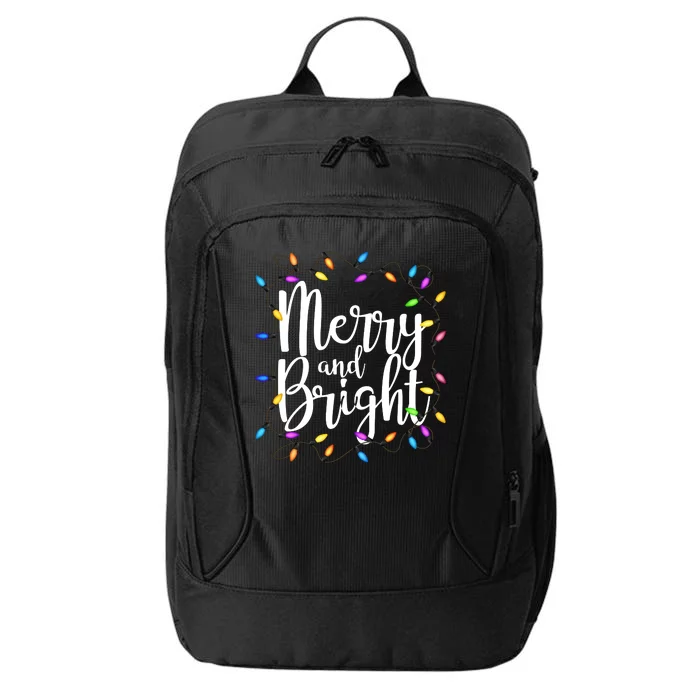 Merry And Bright City Backpack