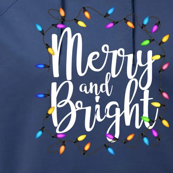 Merry And Bright Performance Fleece Hoodie