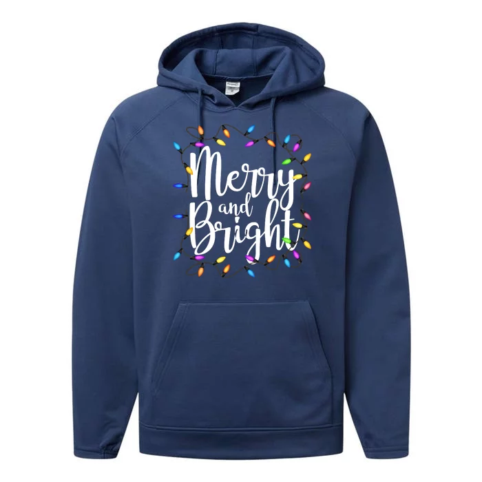 Merry And Bright Performance Fleece Hoodie