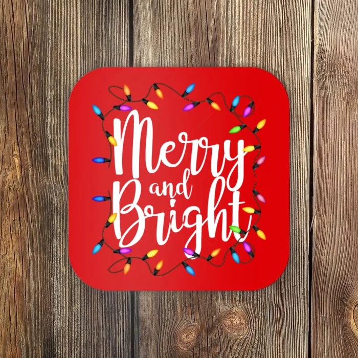 Merry And Bright Coaster