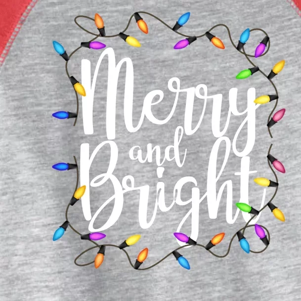 Merry And Bright Toddler Fine Jersey T-Shirt