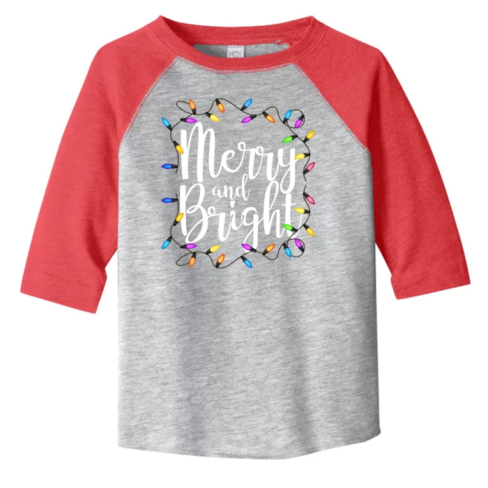 Merry And Bright Toddler Fine Jersey T-Shirt