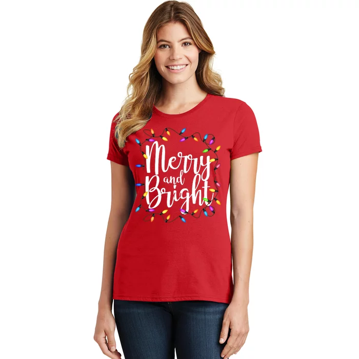 Merry And Bright Women's T-Shirt