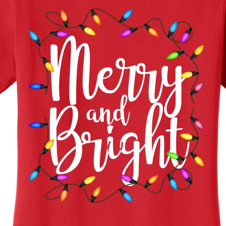 Merry And Bright Women's T-Shirt