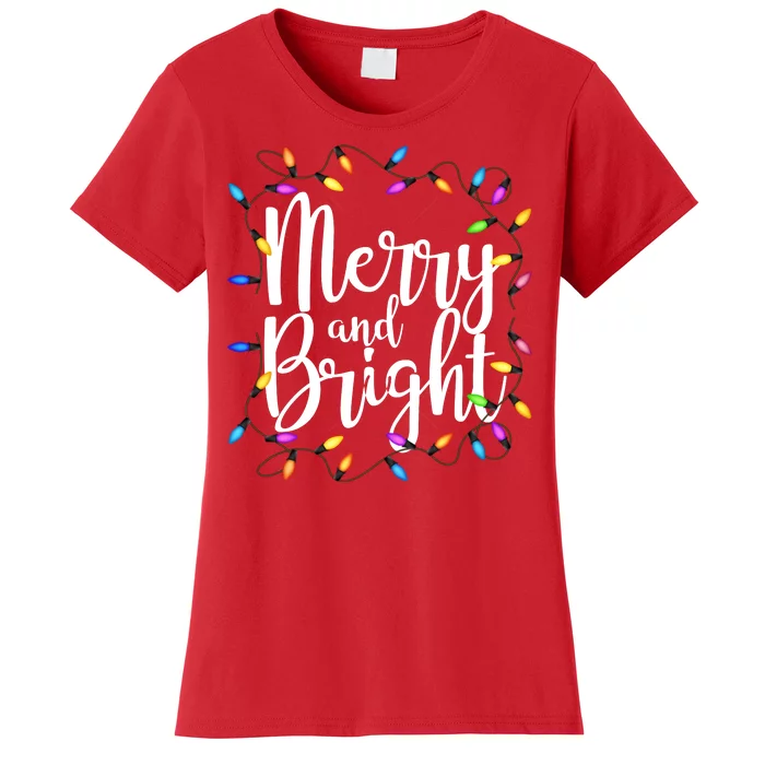 Merry And Bright Women's T-Shirt