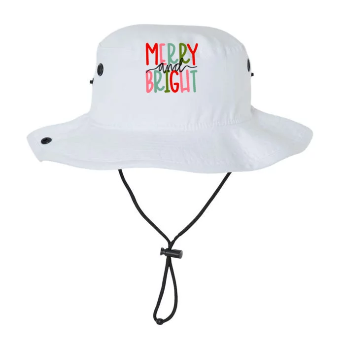 Merry And Bright Christmas Cute Great Gift Legacy Cool Fit Booney Bucket Hat