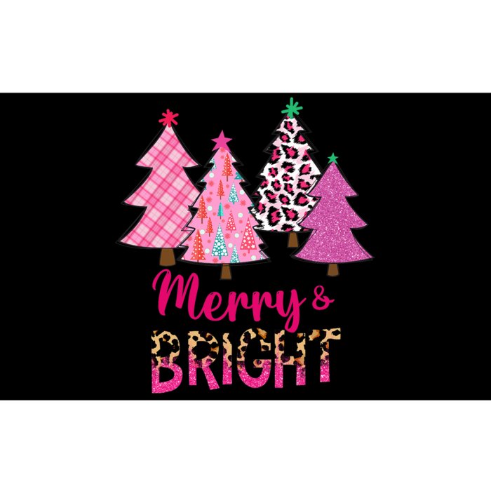 Merry And Bright Christmas Tree Christmas Costume Bumper Sticker