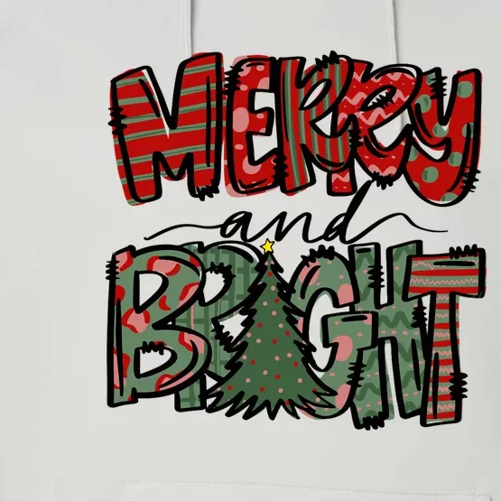 Merry And Bright Performance Fleece Hoodie