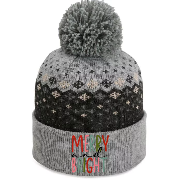 Merry And Bright The Baniff Cuffed Pom Beanie