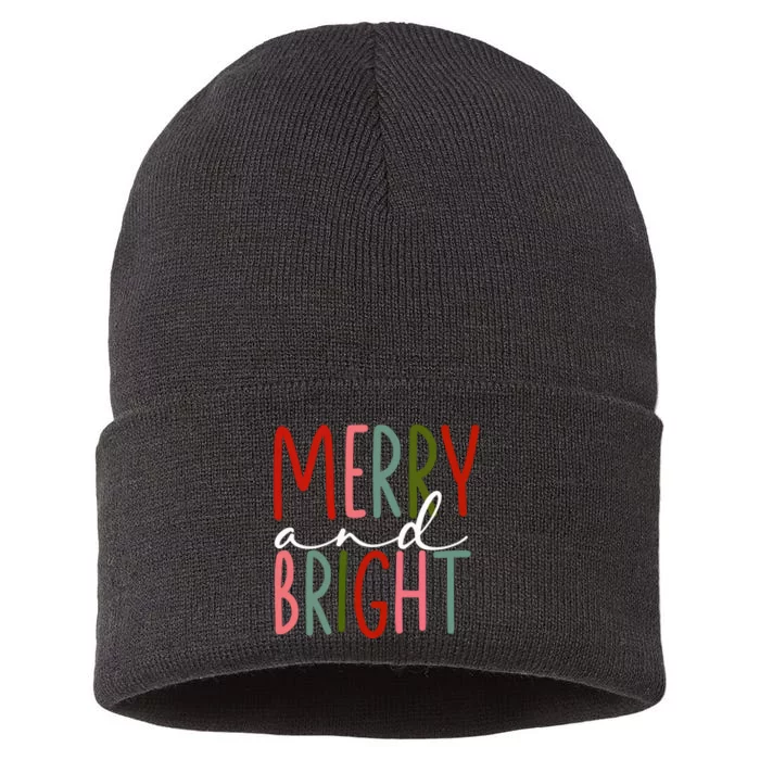 Merry And Bright Sustainable Knit Beanie