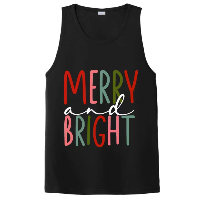 Merry And Bright Performance Tank