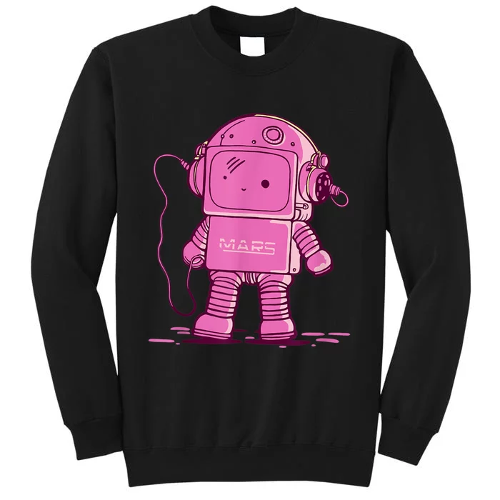 Mars Astro Bot Pink Sweatshirt