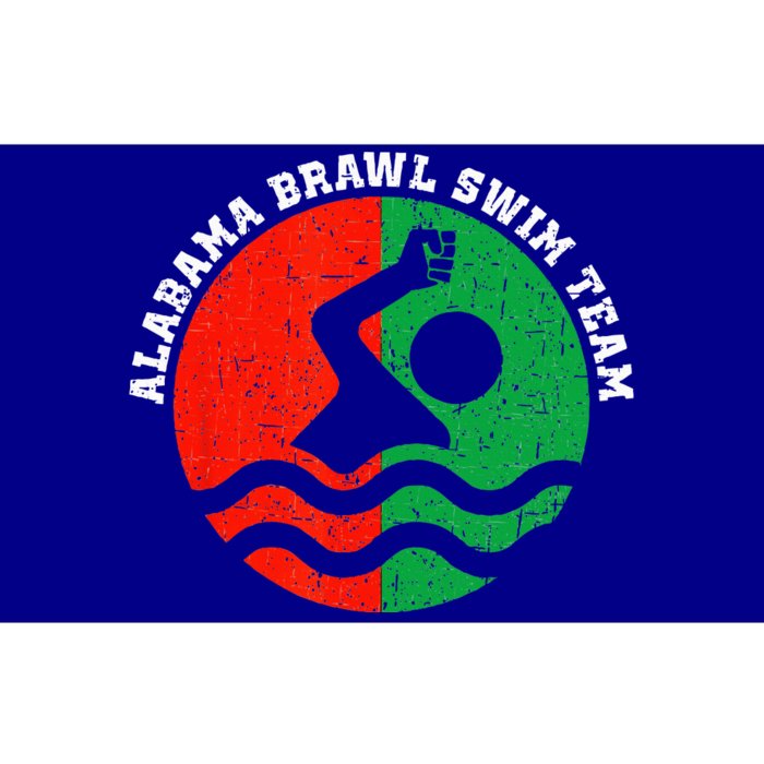 Montgomery Alabama Brawl Swim Team Bumper Sticker