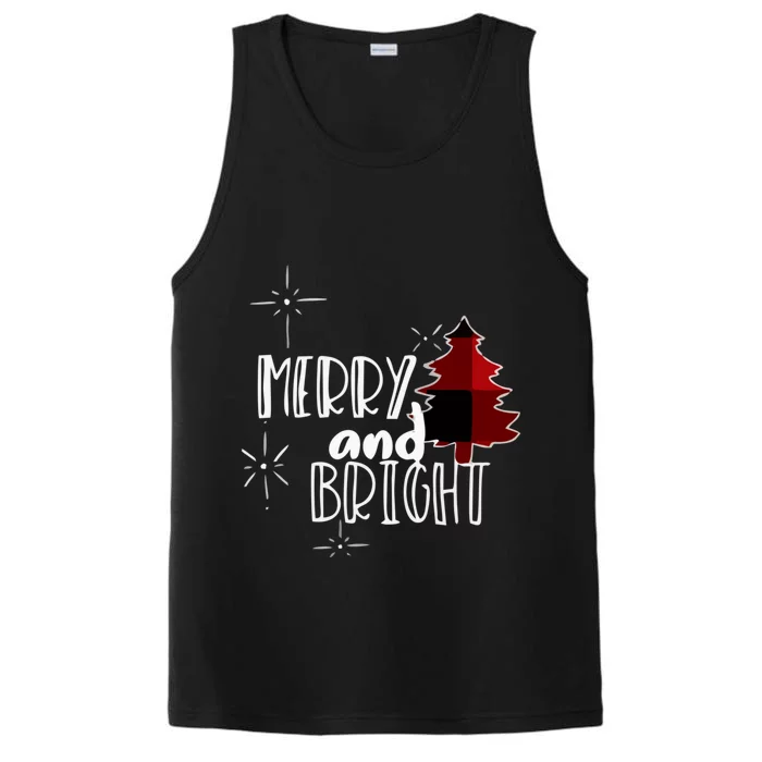 Merry And Bright Amazing Xmas | Funny Christmas Performance Tank