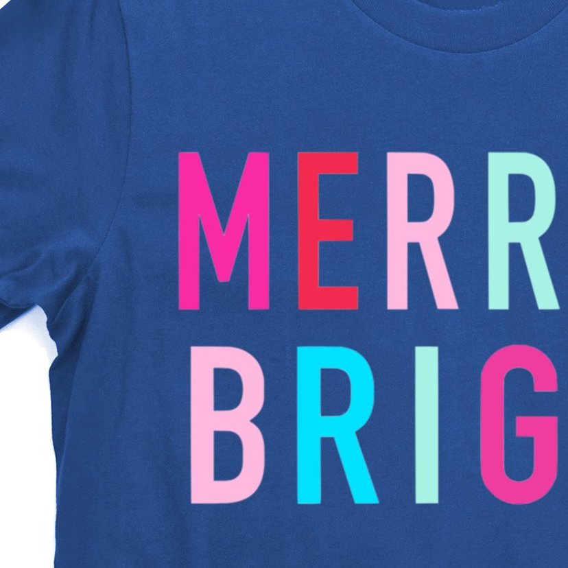 Merry And Bright Christmas Cool Gift T-Shirt