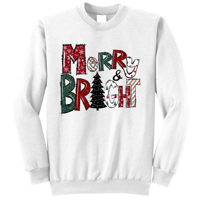 Merry And Bright Sweatshirt