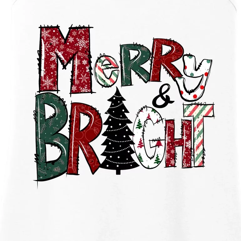 Merry And Bright Ladies Essential Tank