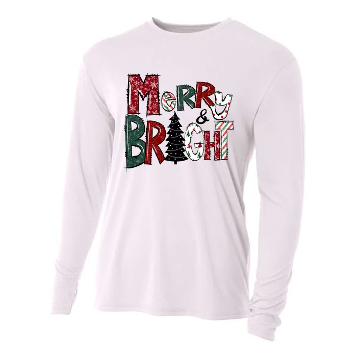 Merry And Bright Cooling Performance Long Sleeve Crew