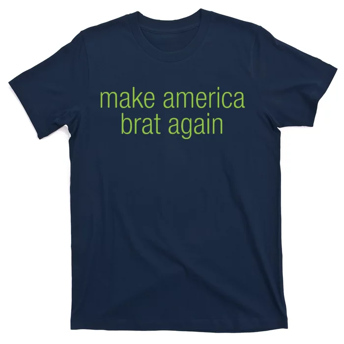 Make America Brat Again Kamala 2024 Trump Parody Funny T-Shirt