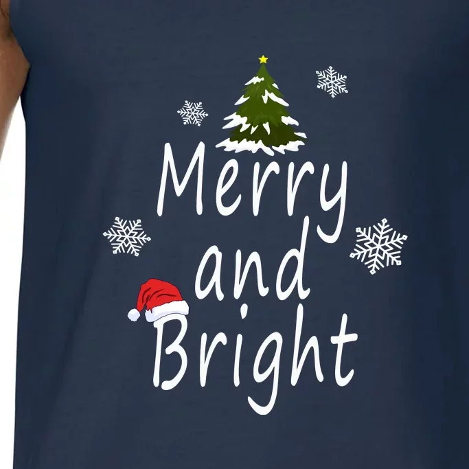 Merry And Bright | Merry Chrismas Comfort Colors® Tank Top