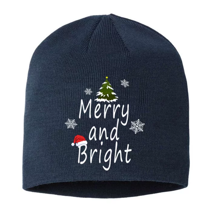 Merry And Bright | Merry Chrismas 8 1/2in Sustainable Knit Beanie