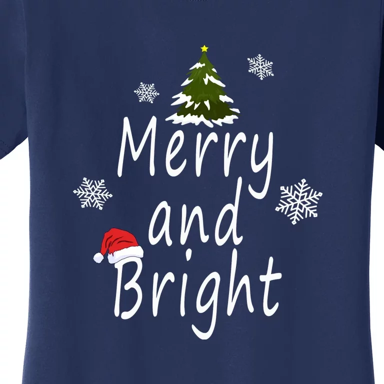 Merry And Bright | Merry Chrismas Women's T-Shirt