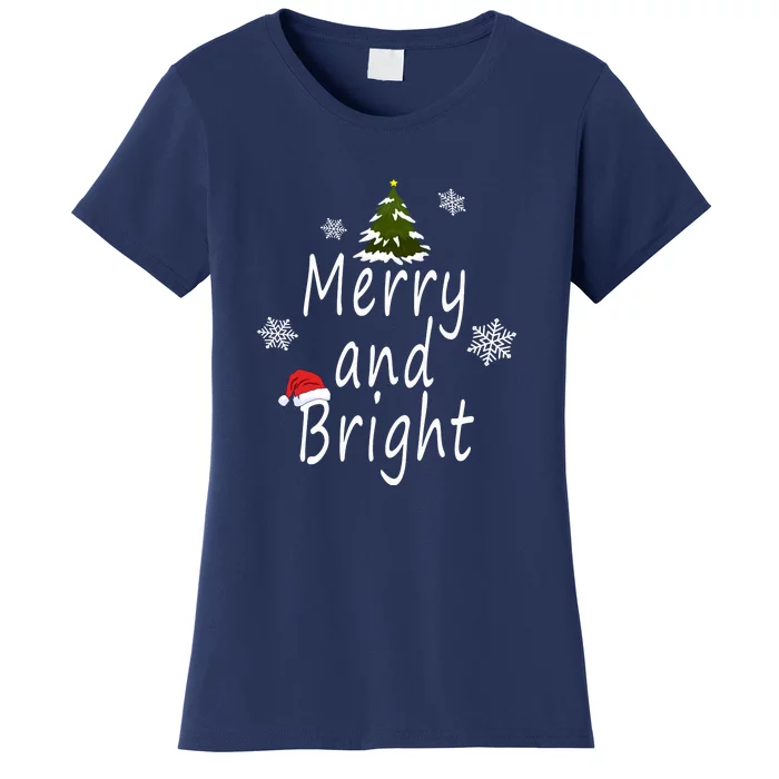 Merry And Bright | Merry Chrismas Women's T-Shirt