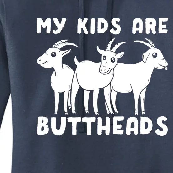 My Are Buttheads Farmer Saying Love Farm Gift Women's Pullover Hoodie