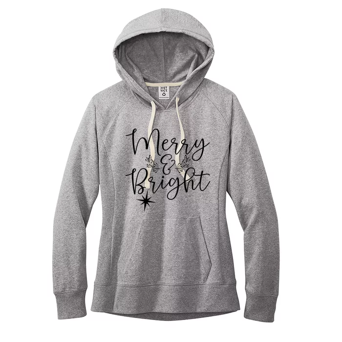 Merry And Bright Christmas Shirtmerry And Bright Women Premium Women's Fleece Hoodie